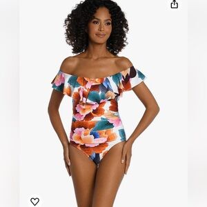 LaBlanca off the shoulder swimsuit. New never worn